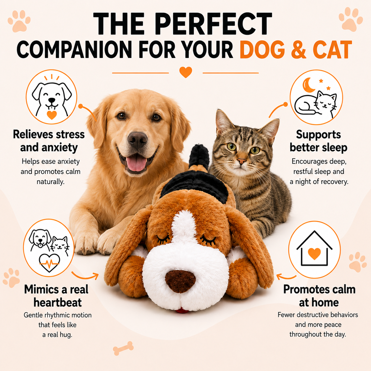 Calming Plush for Pet
